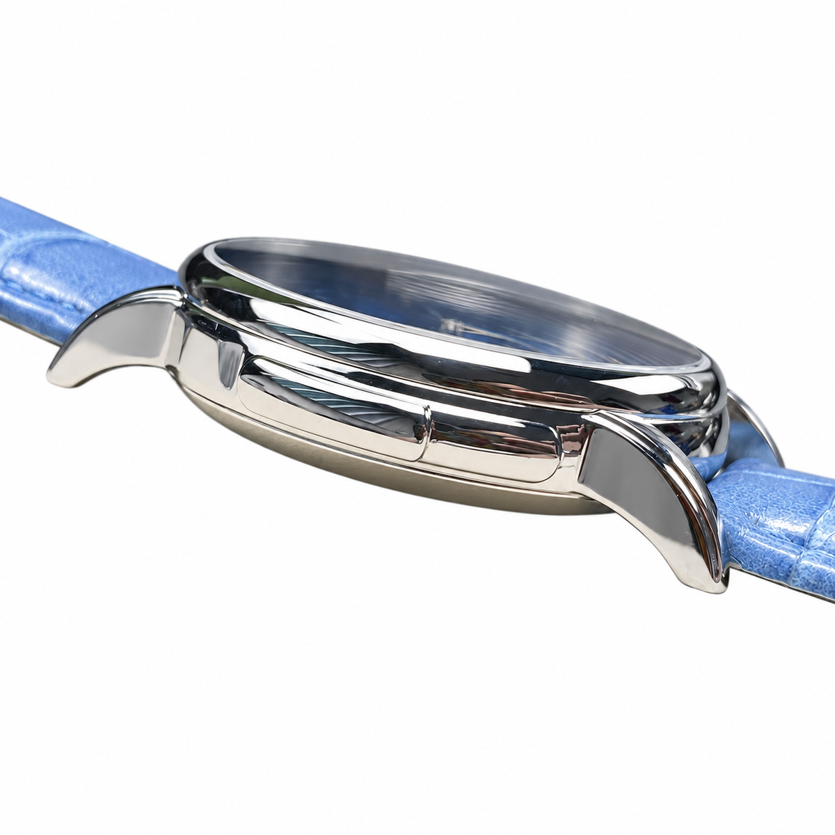 Patek Philippe White Gold Calatrava Blue Enamel Dial
