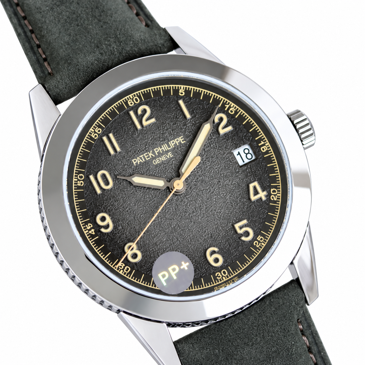 Patek Philippe Men's Enamel Art Dial Automatic Watch 40mm