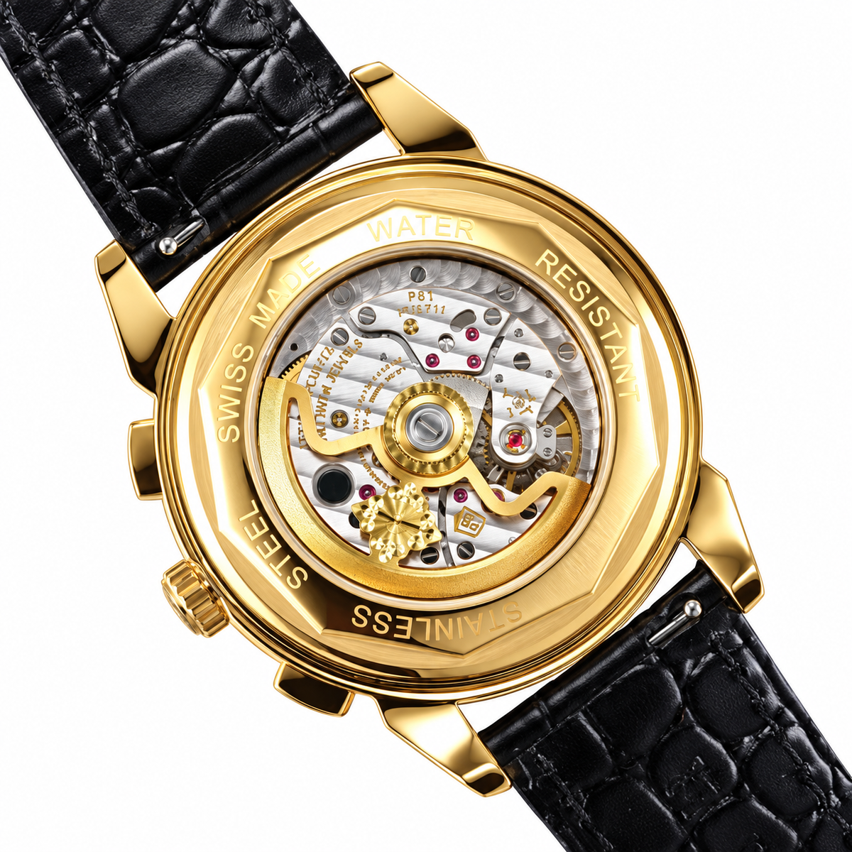 Patek Philippe Grand Complication Perpetual Calendar Chronograph 41mm Yellow Gold Diamond Bezel
