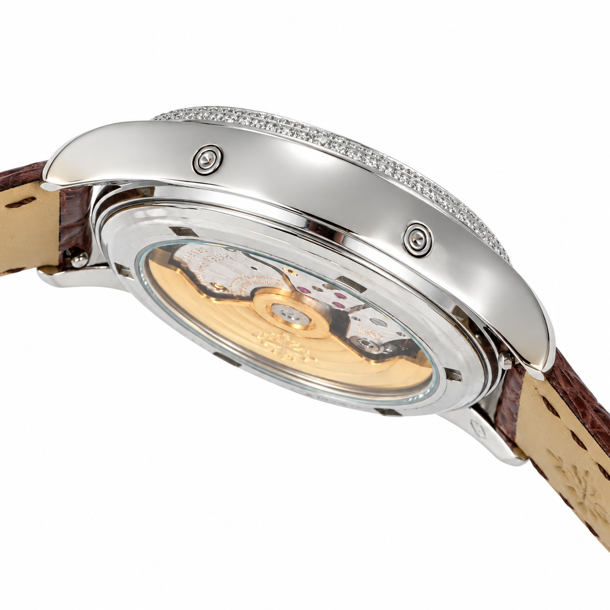 Patek Philippe White Gold Annual Calendar Diamond MOP Dial