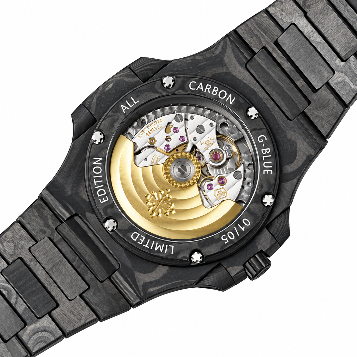 Patek Philippe Nautilus DiW All Carbon G-Blue Limited Edition 40mm