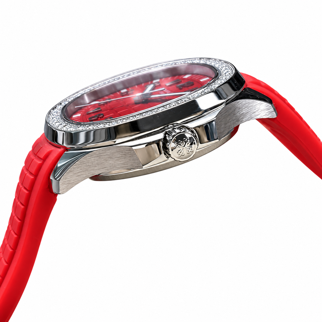 Patek Philippe Aquanaut Luce Diamond Red Dial
