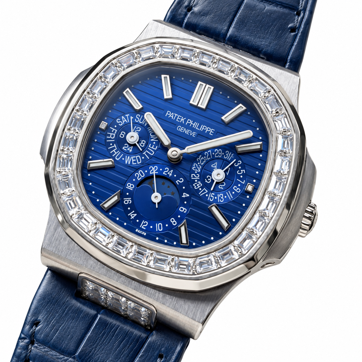 Patek Philippe Men's Flyback Chronograph Style Watch 40mm