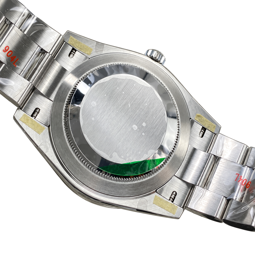Rolex Steel Datejust White Roman Dial Watch