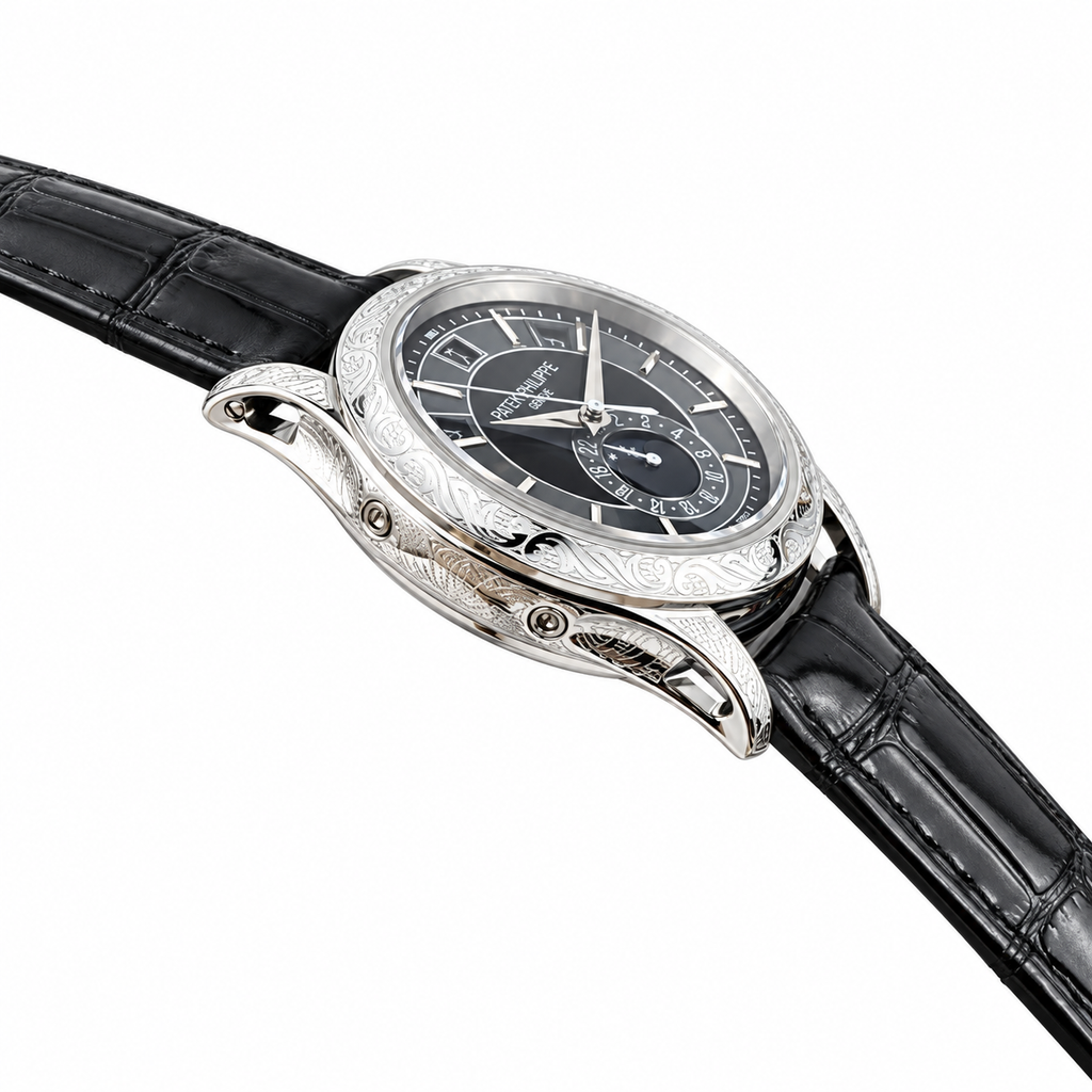 Patek Philippe Annual Calendar 40mm White Gold Black Dial