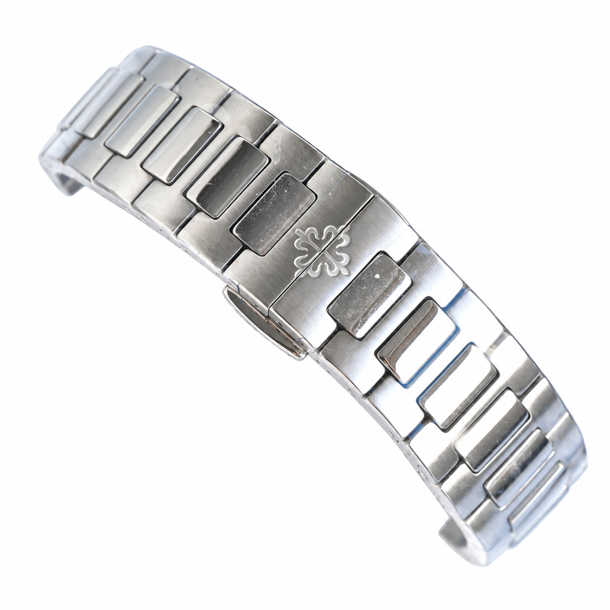Patek Philippe Stainless Steel Nautilus Blue-Green MOP Dial