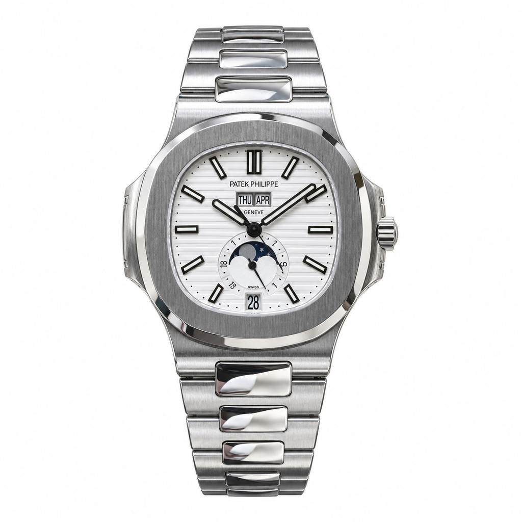 Patek Philippe Men's Chronograph Style Luxury Watch 40.5mm