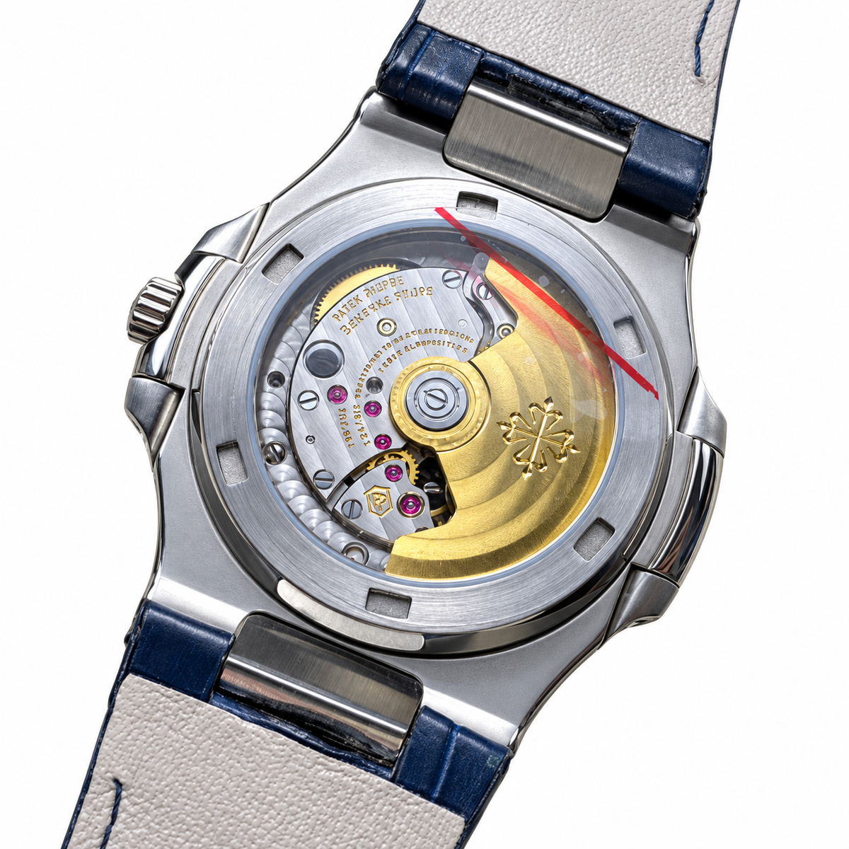 Patek Philippe Men's Dual Time Automatic Watch 40mm