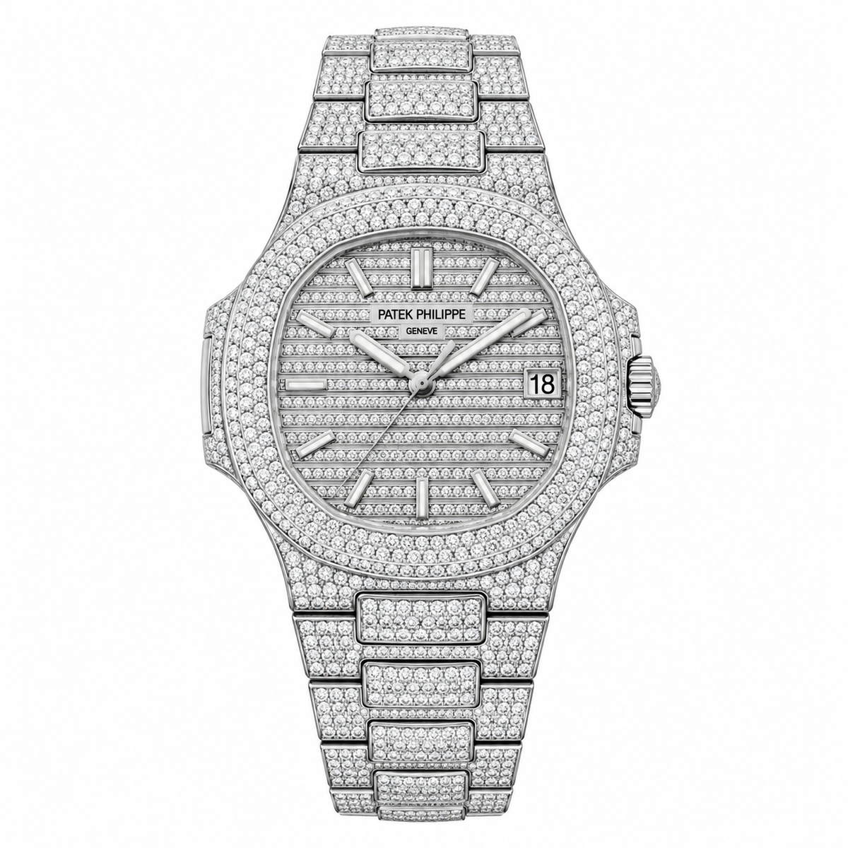 Patek Philippe Men's Perpetual Style Automatic Watch 40mm