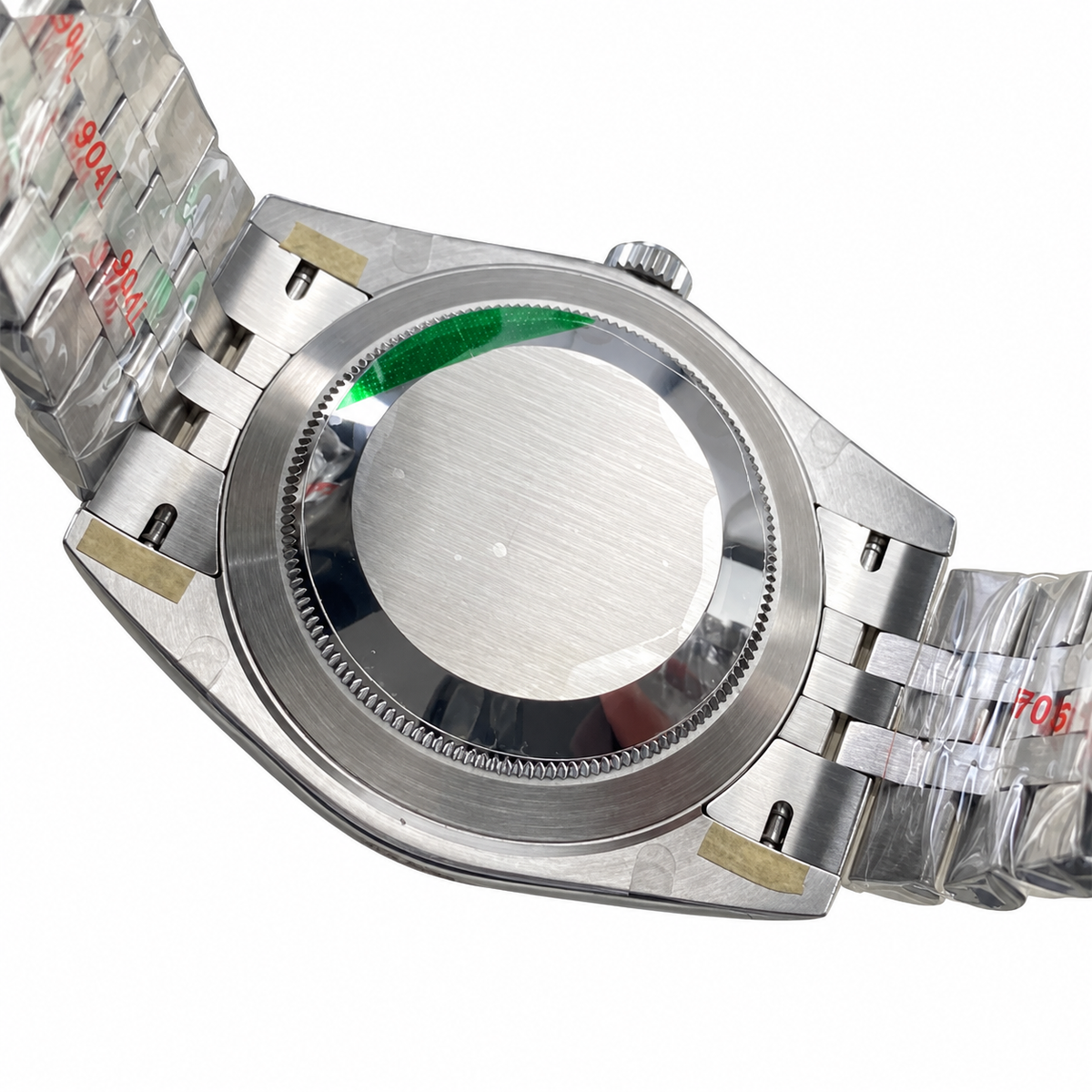 Rolex Steel Datejust Slate Diamond Dial Watch