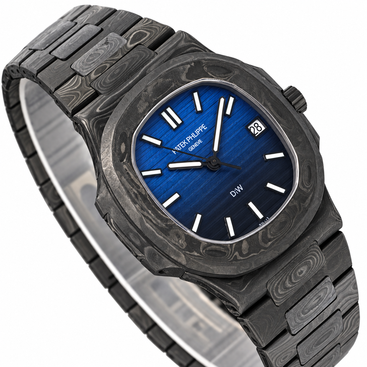 Patek Philippe Nautilus DiW All Carbon G-Blue Limited Edition 40mm