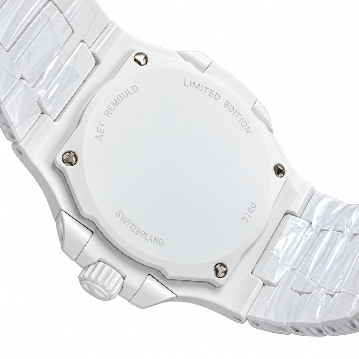 Patek Philippe White Ceramic Nautilus Tiffany Blue AMG Edition