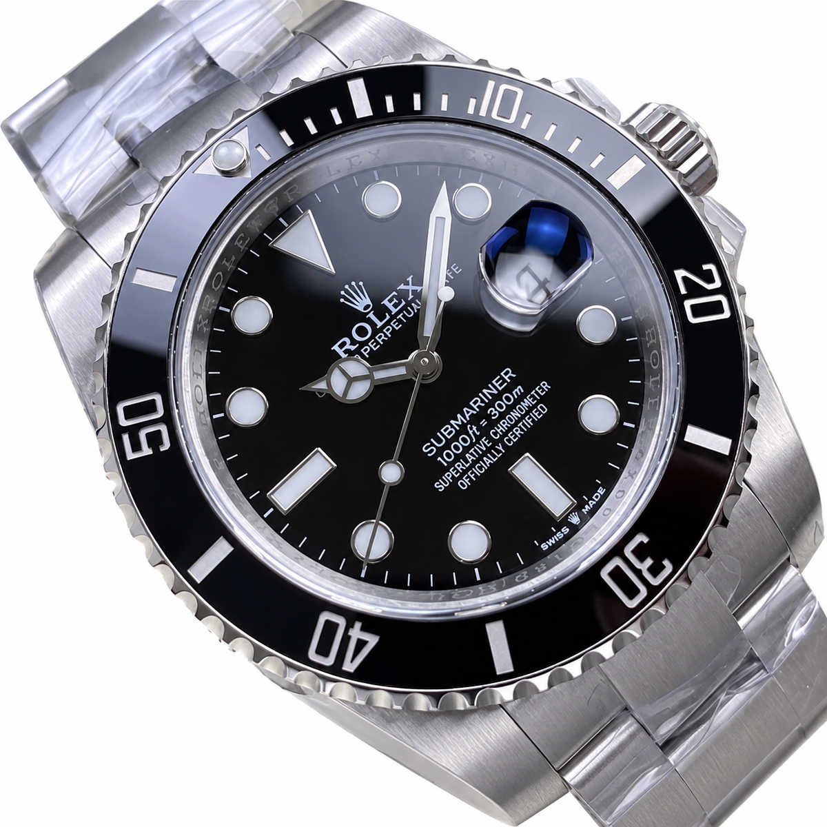 Rolex Steel Submariner Date Watch