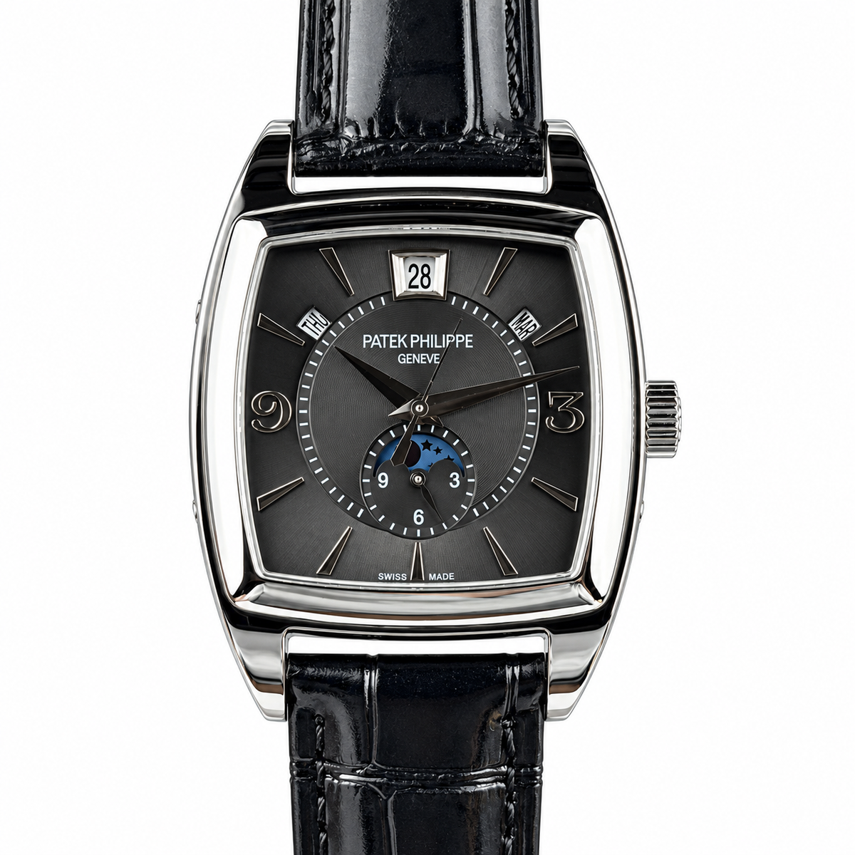 Patek Philippe White Gold Gondolo Moon Phase