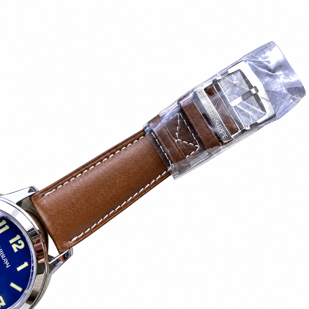 Patek Philippe Calatrava Pilot Travel Time 42mm Steel Blue Dial Dual Time Zone
