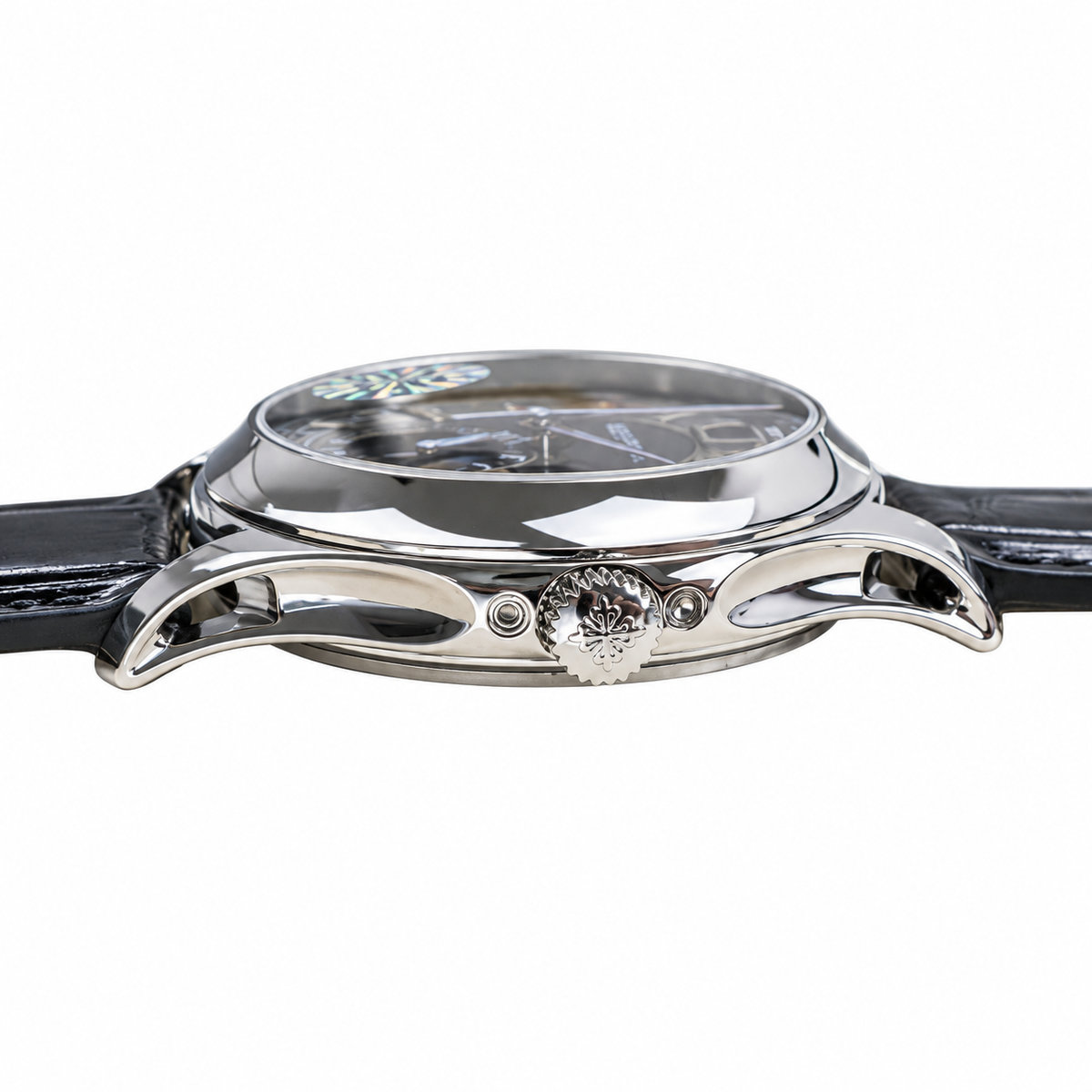 Patek Philippe Annual Calendar Moon Phase 40mm Steel Grey Gradient Dial