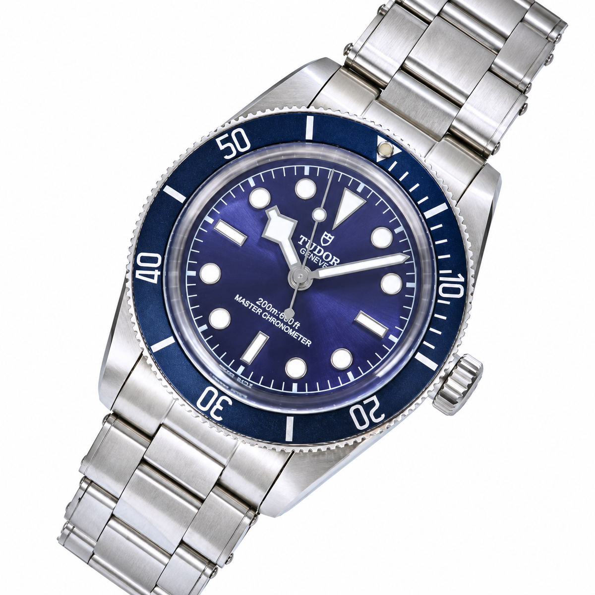 Tudor Black Bay Navy Blue Dial Steel Watch