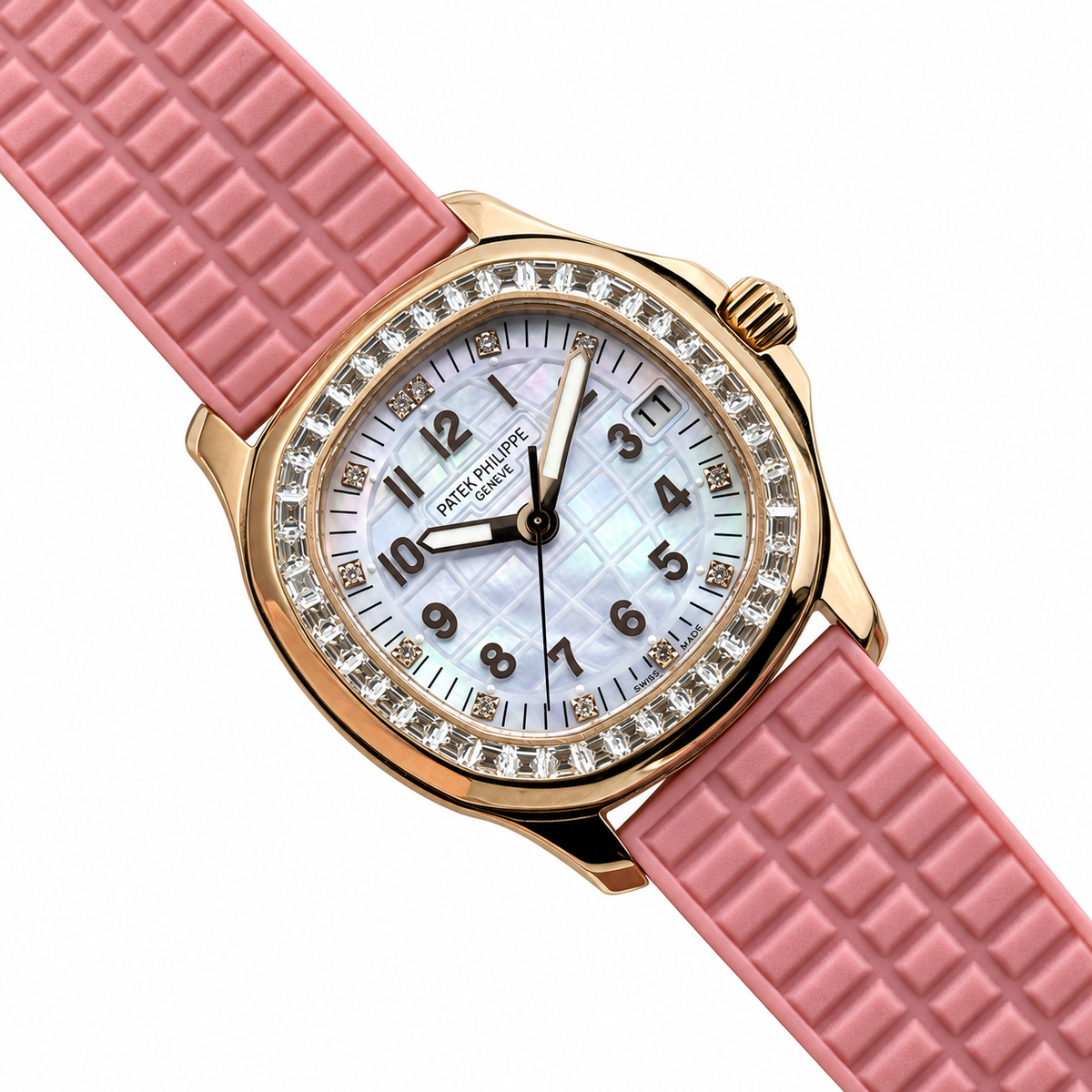 Patek Philippe Yellow Gold Aquanaut Luce Diamond Bezel