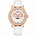 Patek Philippe Rose Gold Annual Calendar Diamond White MOP Dial