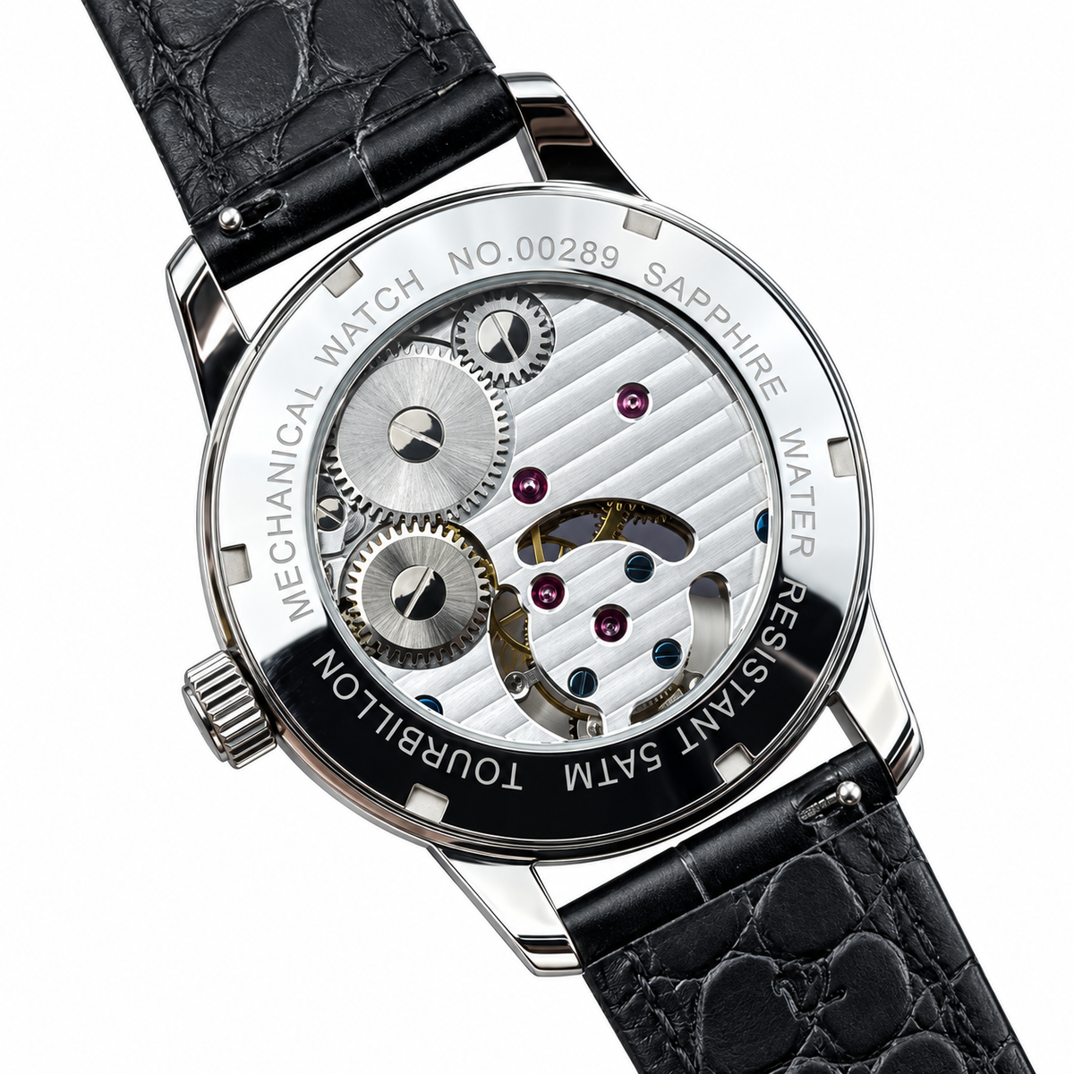 Patek Philippe White Gold Rainbow Tourbillon