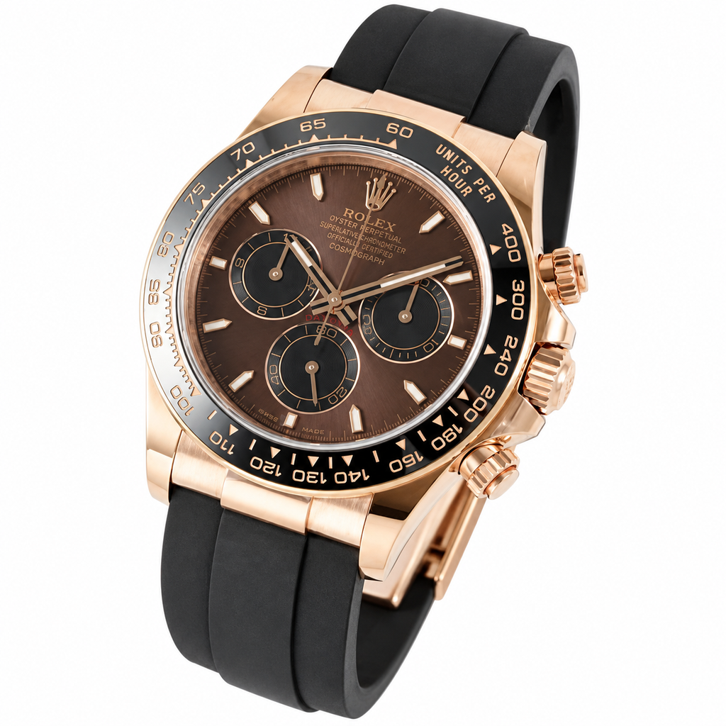 Rolex Everose Gold Daytona Chocolate Watch