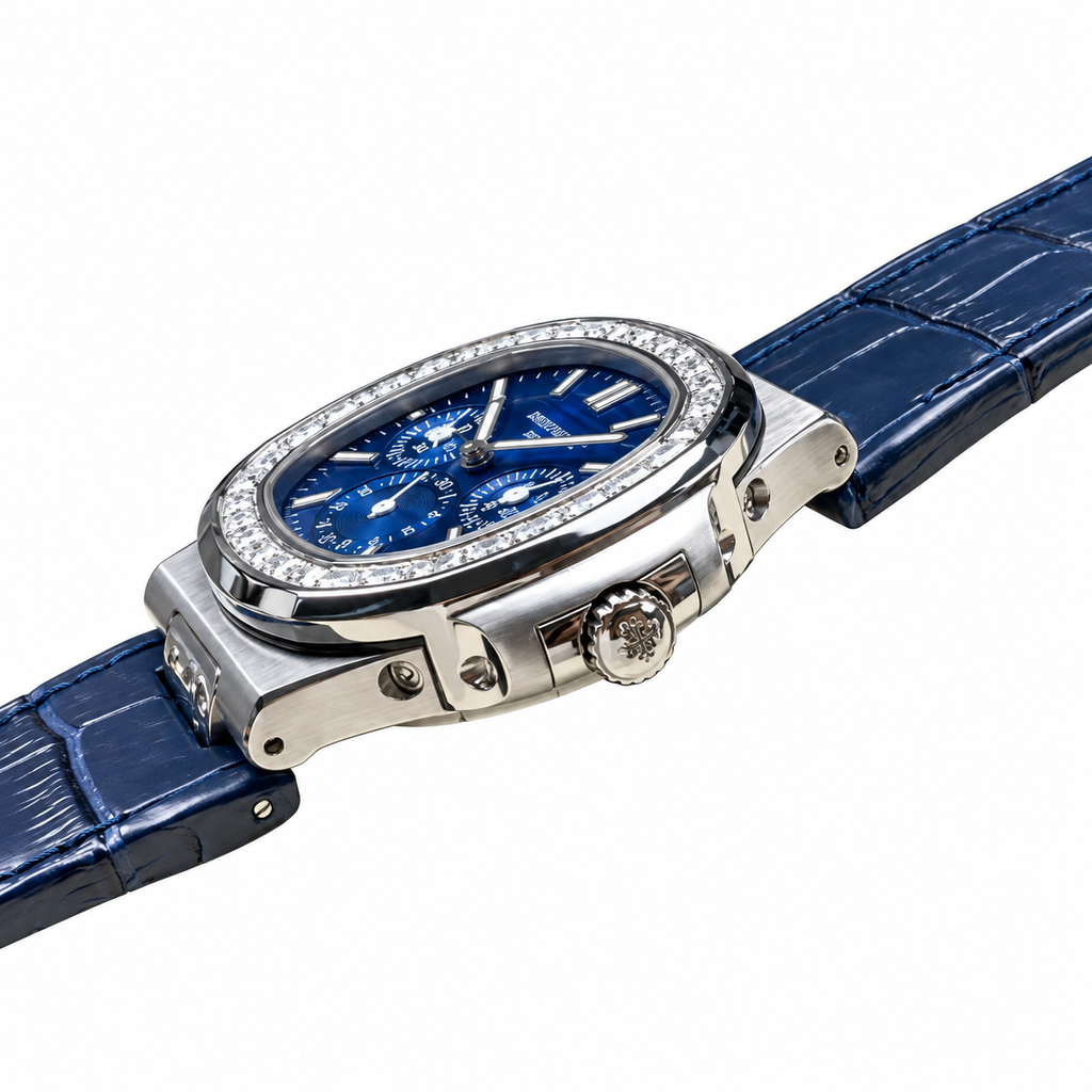 Patek Philippe Men's Flyback Chronograph Style Watch 40mm