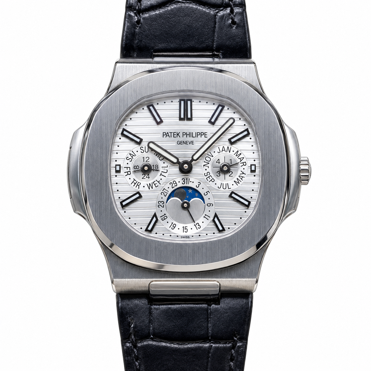 Patek Philippe Men's Perpetual Calendar Automatic Watch 40mm