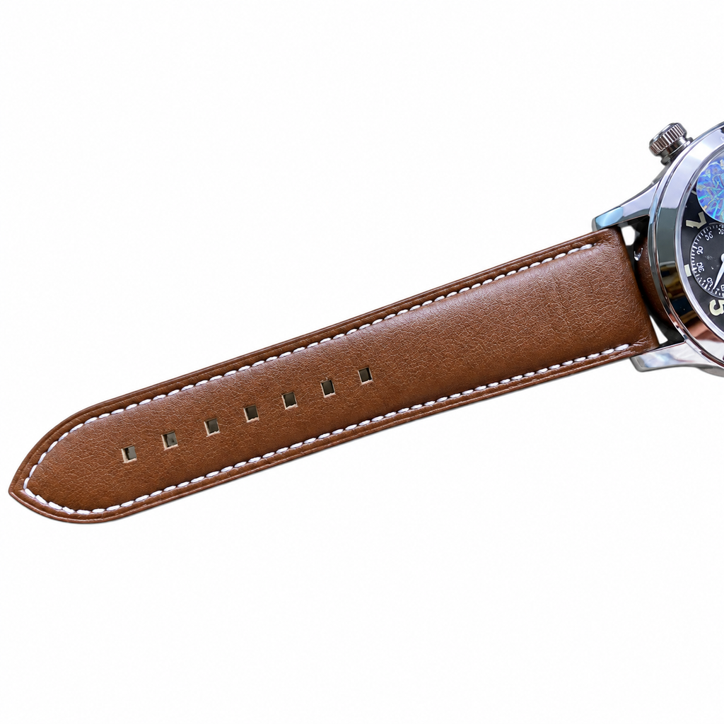 Patek Philippe Calatrava Pilot Travel Time 42mm Steel Anthracite Dial Dual Time Zone