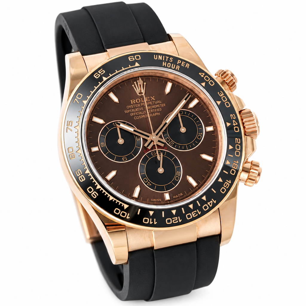 Rolex Everose Gold Daytona Chocolate Watch