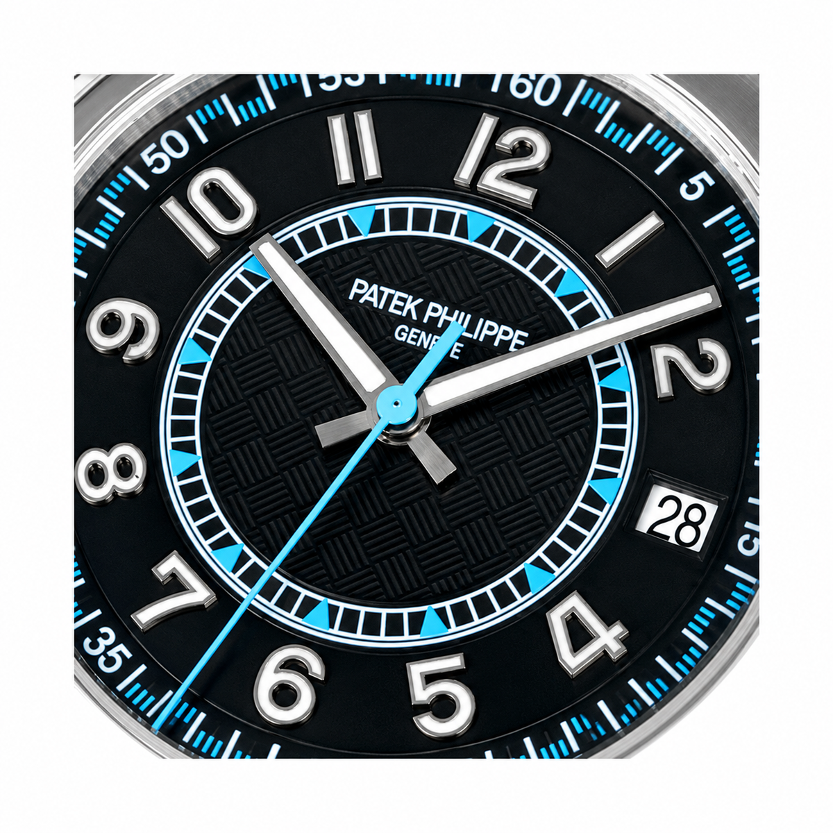 Patek Philippe Men's Black Dial Automatic Watch 40mm
