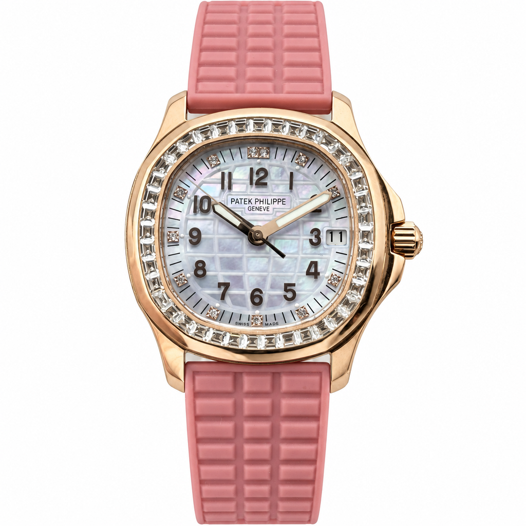 Patek Philippe Yellow Gold Aquanaut Luce Diamond Bezel