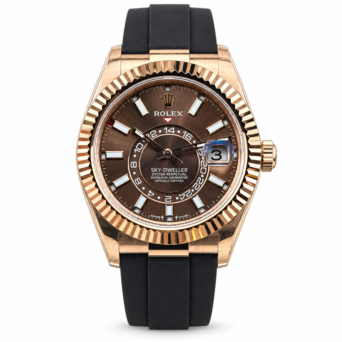 Rolex Steel Sky-Dweller Watch
