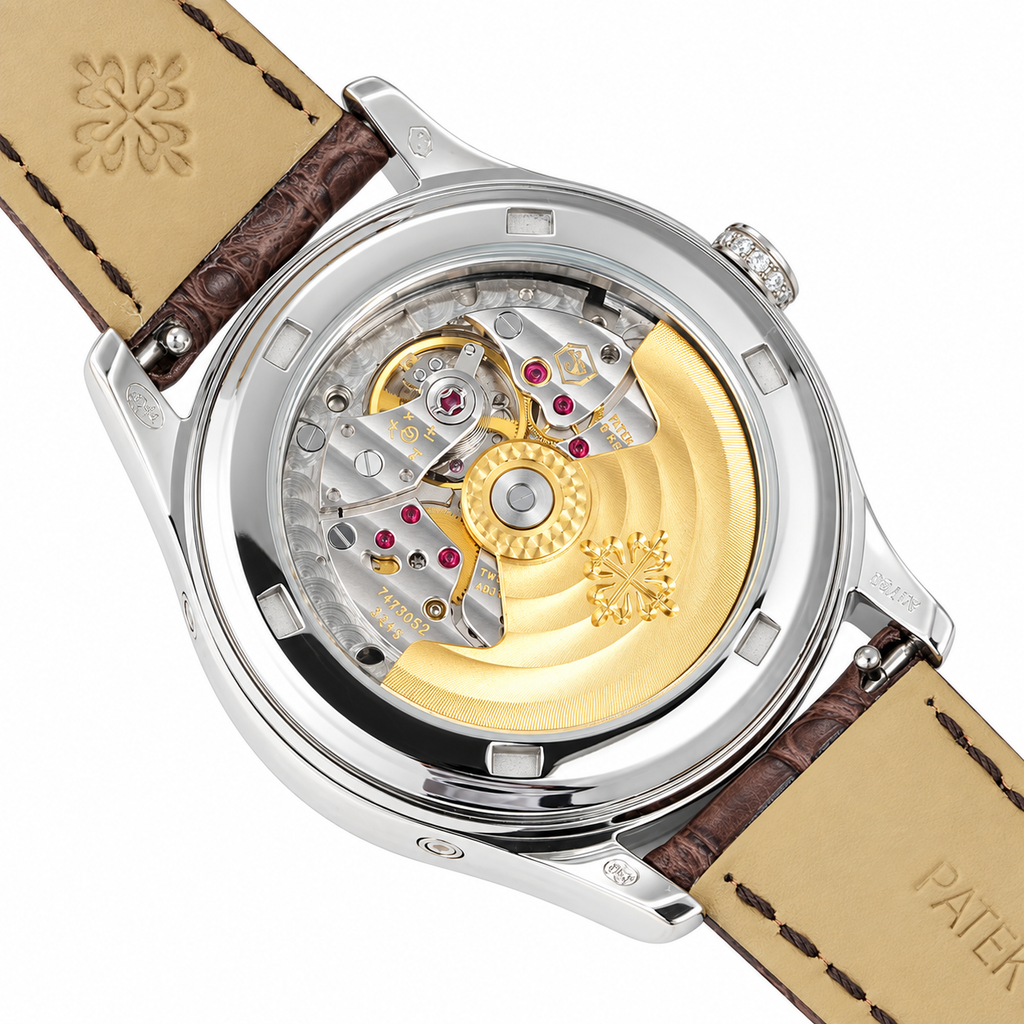 Patek Philippe White Gold Annual Calendar Diamond MOP Dial