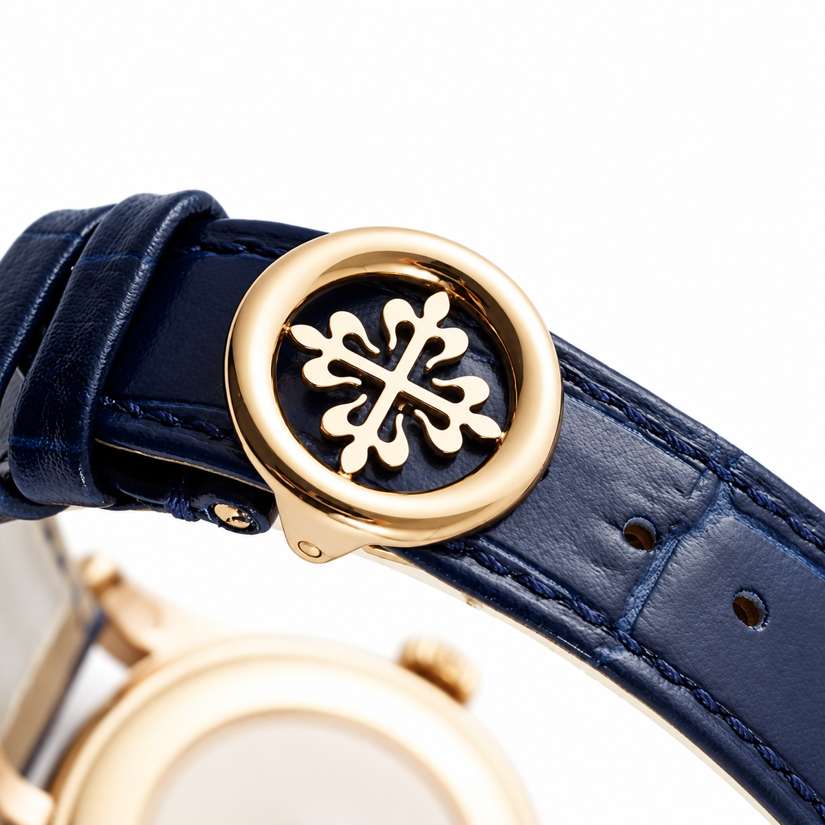 Patek Philippe Men's Blue Dial Automatic Watch 38.5mm
