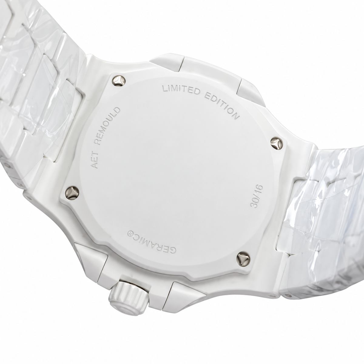 Patek Philippe White Ceramic Nautilus All White AMG Edition