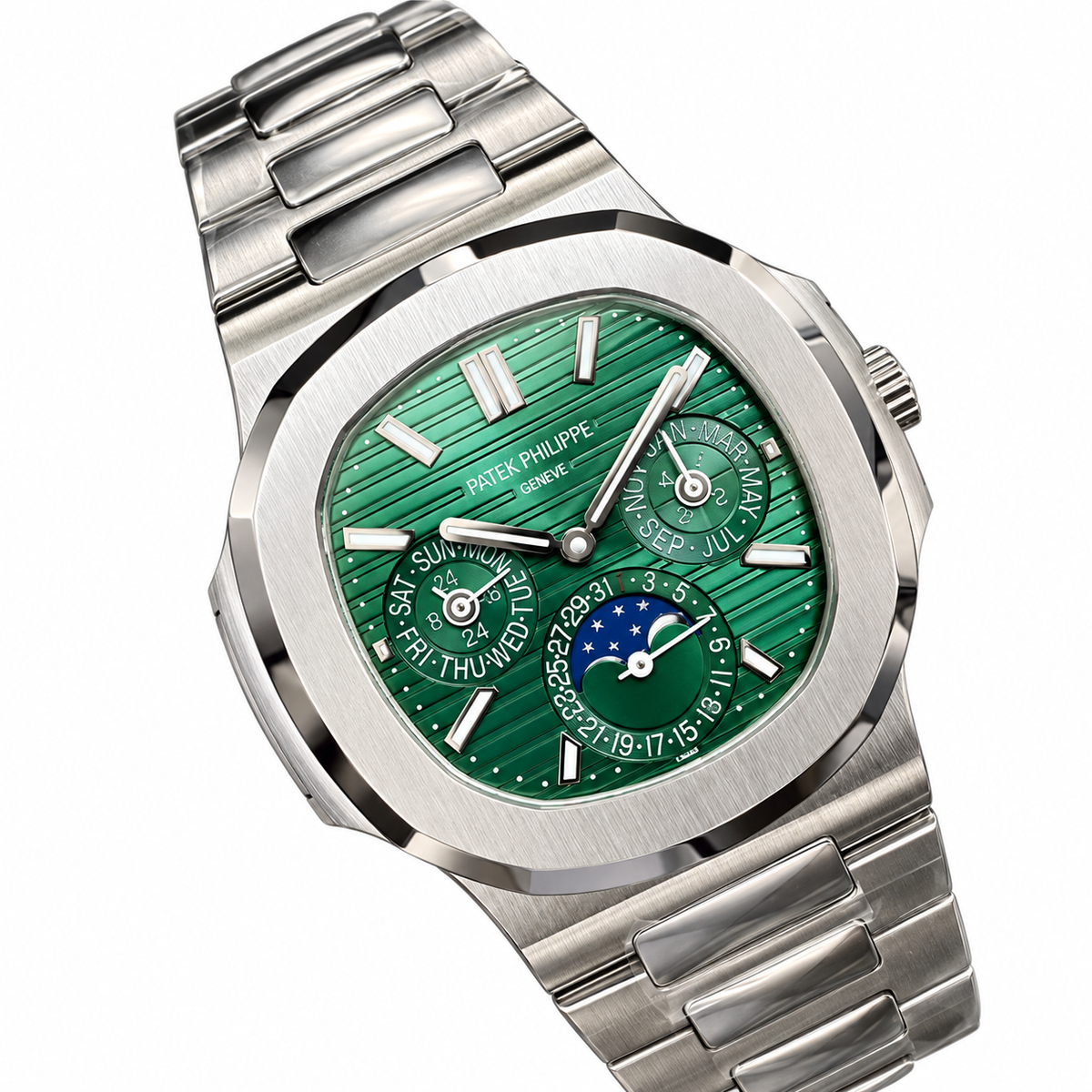 Patek Philippe Men's Minute Repeater Style Luxury Watch 40mm