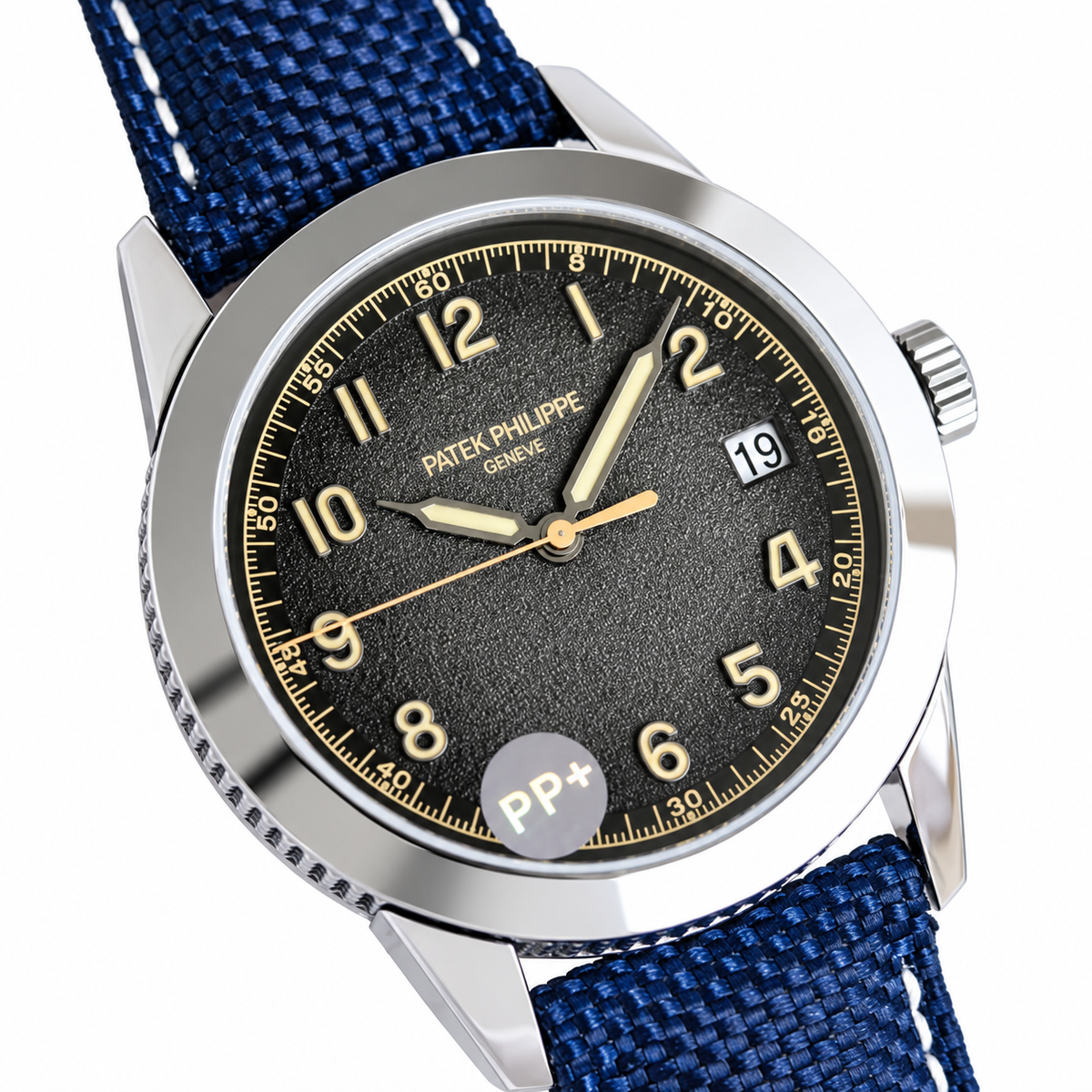 Patek Philippe Men's Sunburst Dial Automatic Watch 40mm