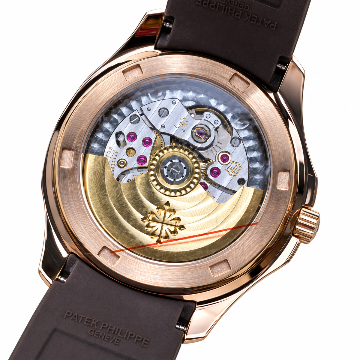 Patek Philippe Aquanaut Luce | Rose Gold Diamond Brown Dial
