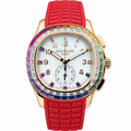 Patek Philippe Rose Gold Aquanaut Chronograph Rainbow