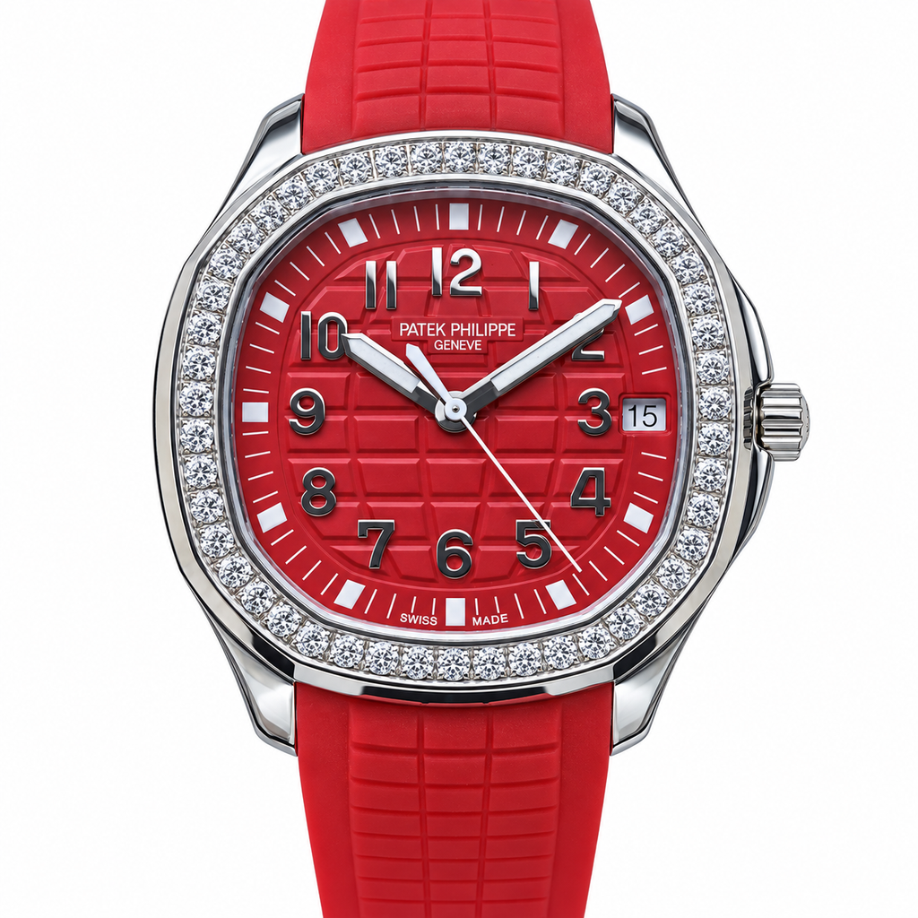 Patek Philippe Aquanaut Luce Diamond Red Dial