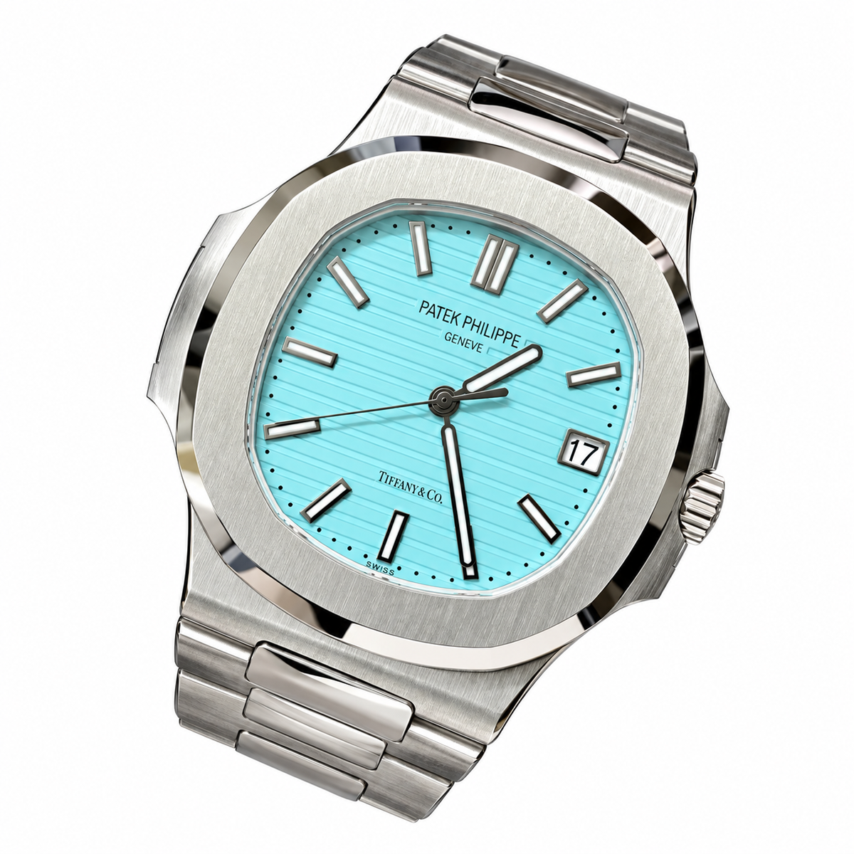 Patek Philippe Men's World Time Style Automatic Watch 40mm