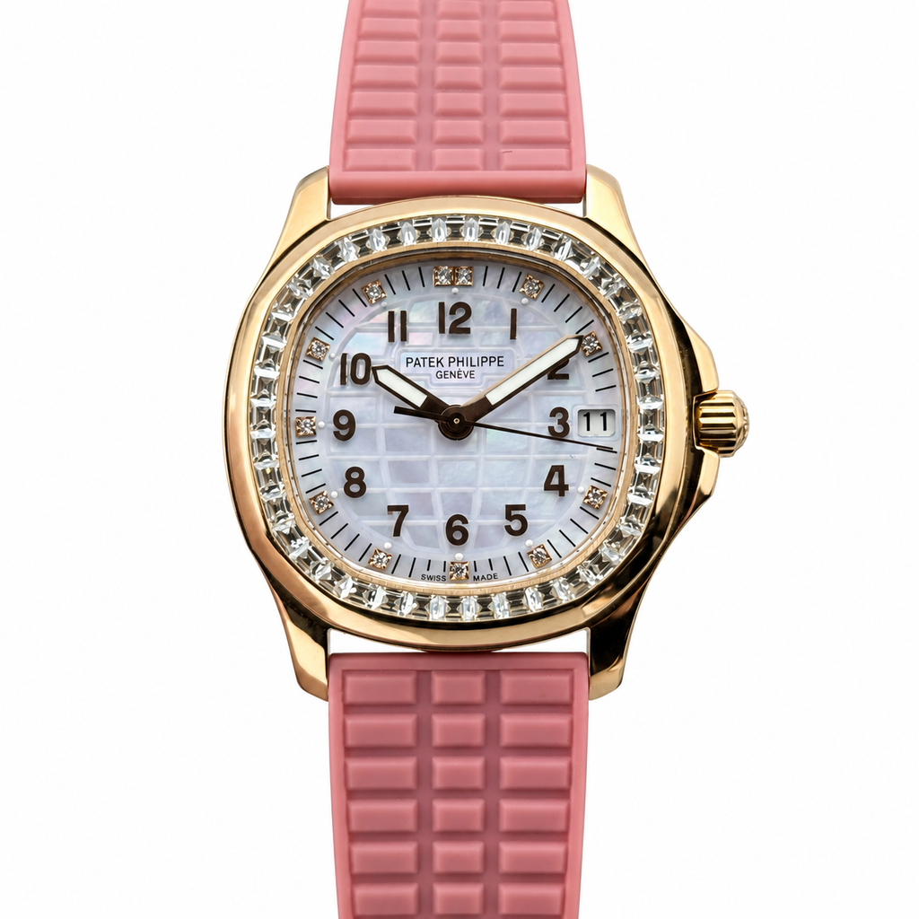 Patek Philippe Yellow Gold Aquanaut Luce Diamond Bezel