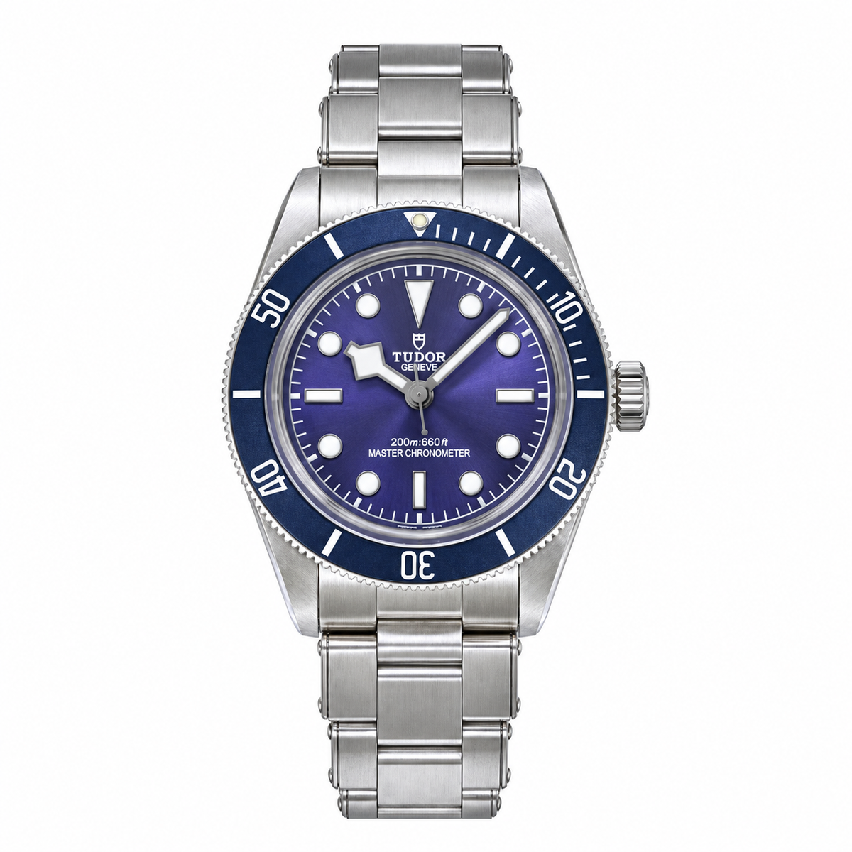 Tudor Black Bay Navy Blue Dial Steel Watch
