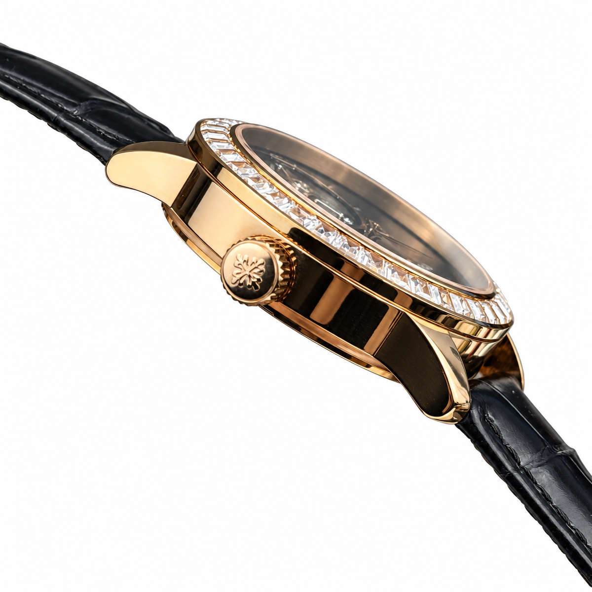 Patek Philippe Rose Gold Diamond Tourbillon Aventurine