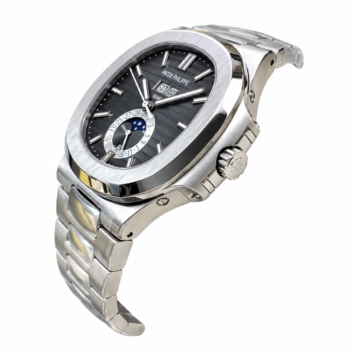 Patek Philippe Men's Annual Calendar Style Automatic Watch 40.5mm