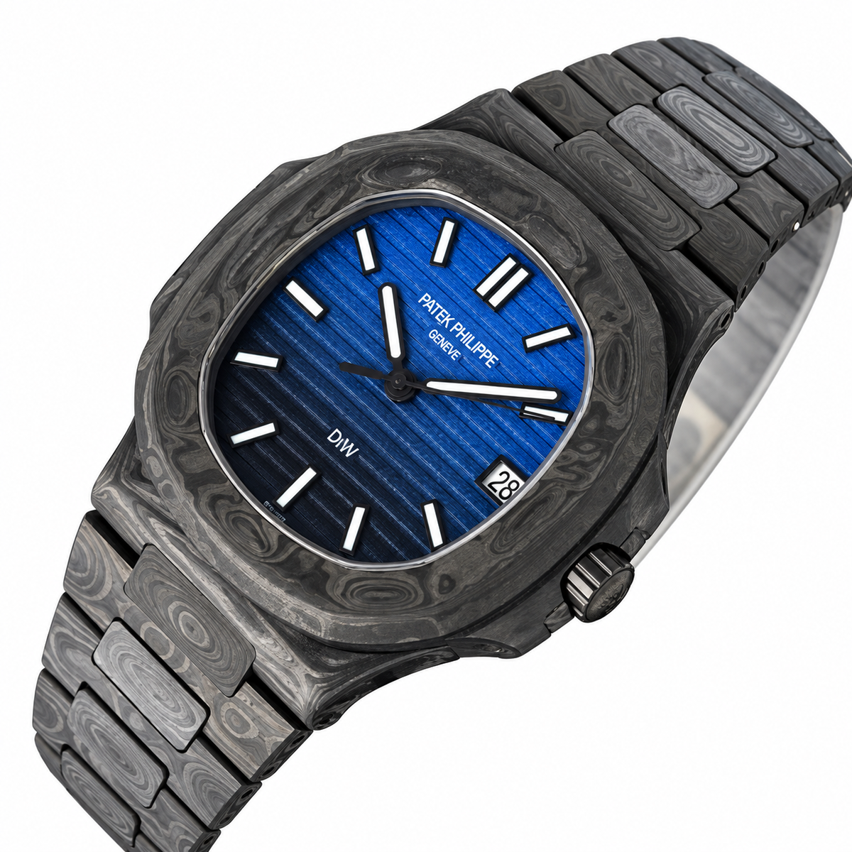Patek Philippe Nautilus DiW All Carbon G-Blue Limited Edition 40mm