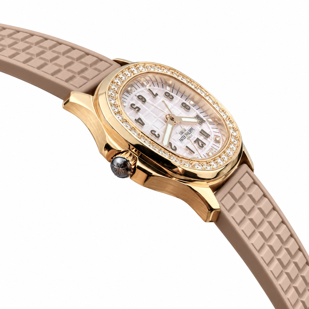 Patek Philippe Women's Diamond Bezel Automatic Watch 35.6mm