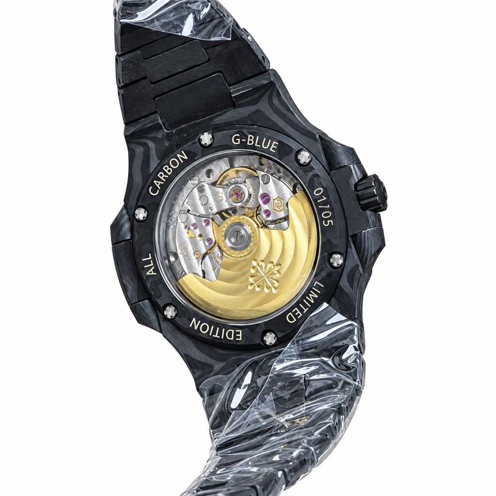 Patek Philippe Nautilus Full Carbon Blue Black Gradient DiW