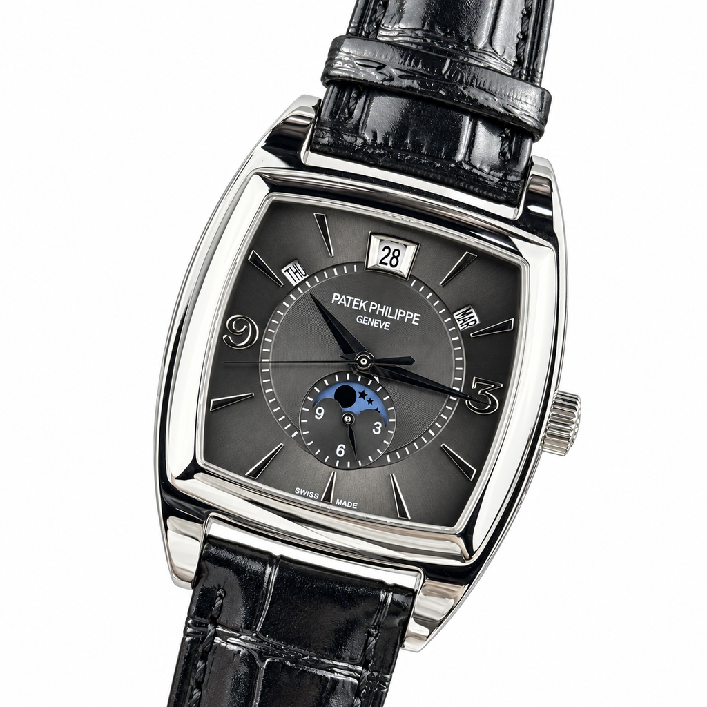 Patek Philippe White Gold Gondolo Moon Phase