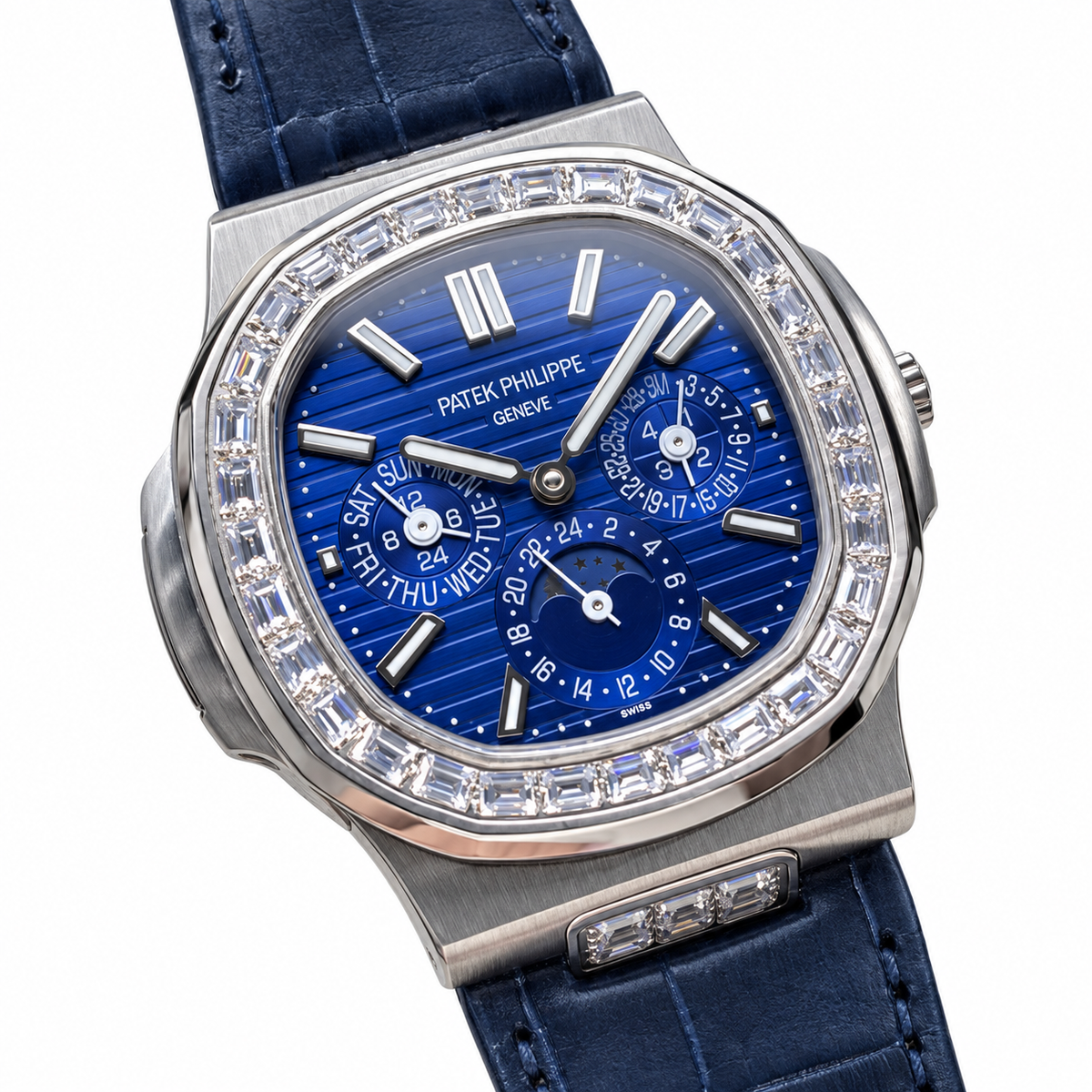 Patek Philippe Men's Flyback Chronograph Style Watch 40mm